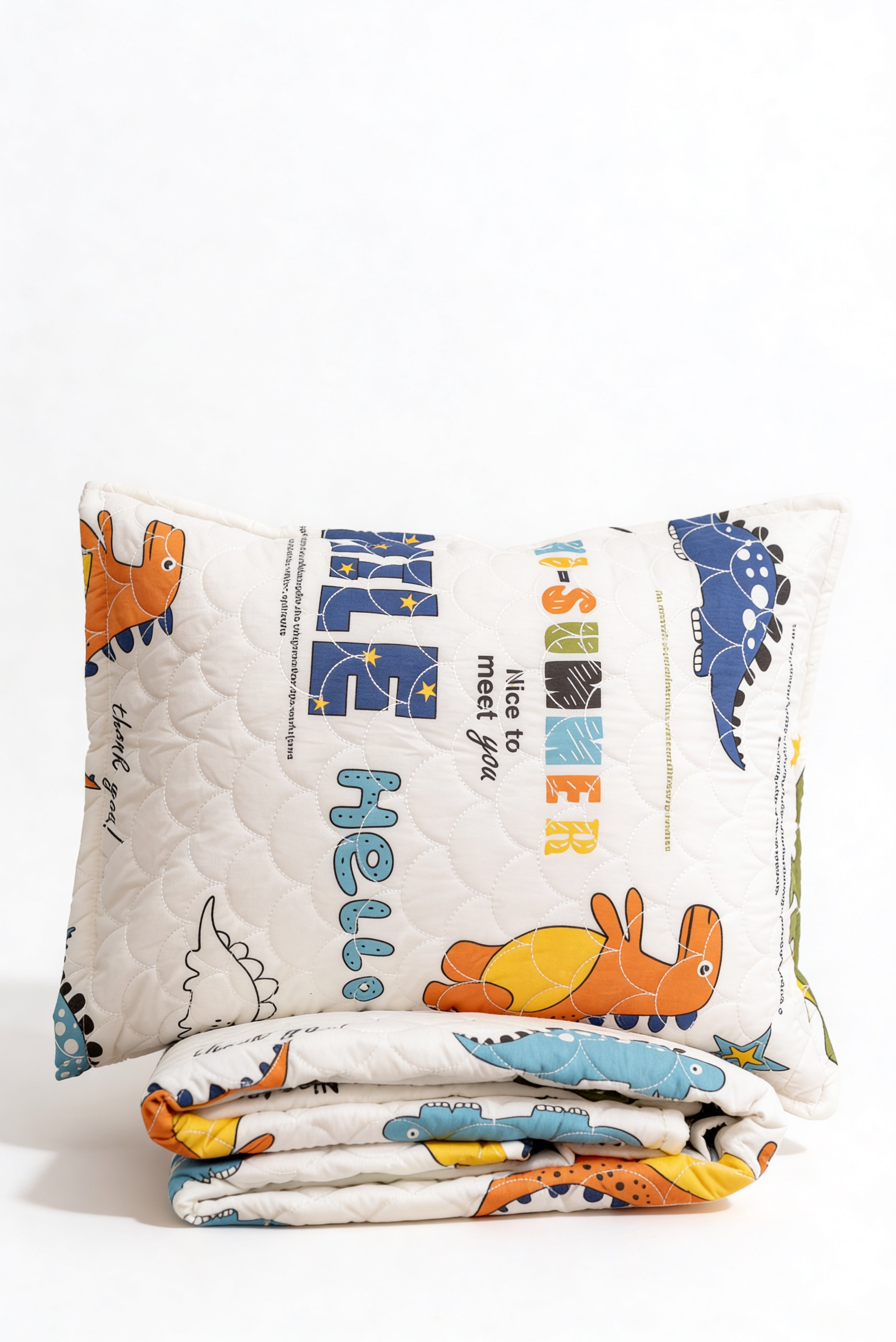 Dino freiends coverlet