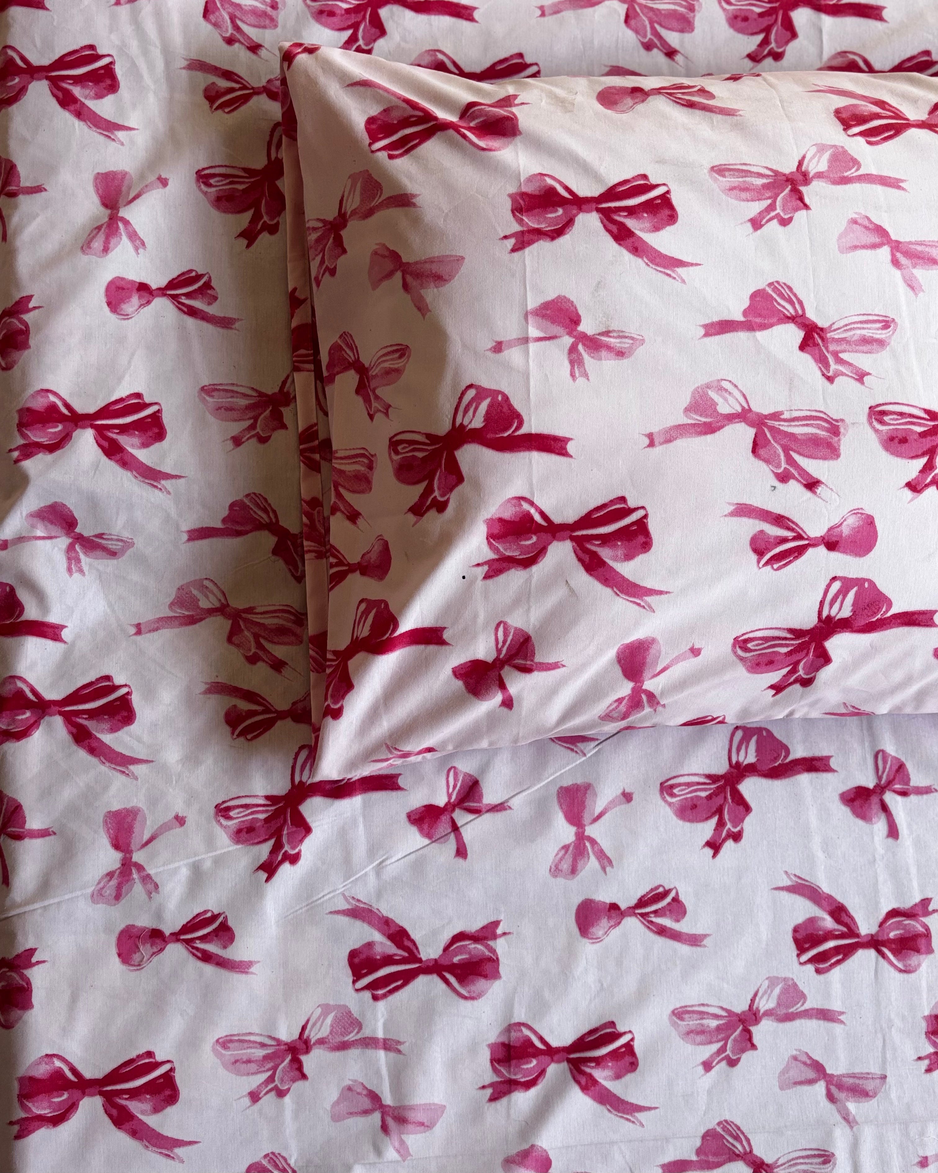 that pink girl sheet set