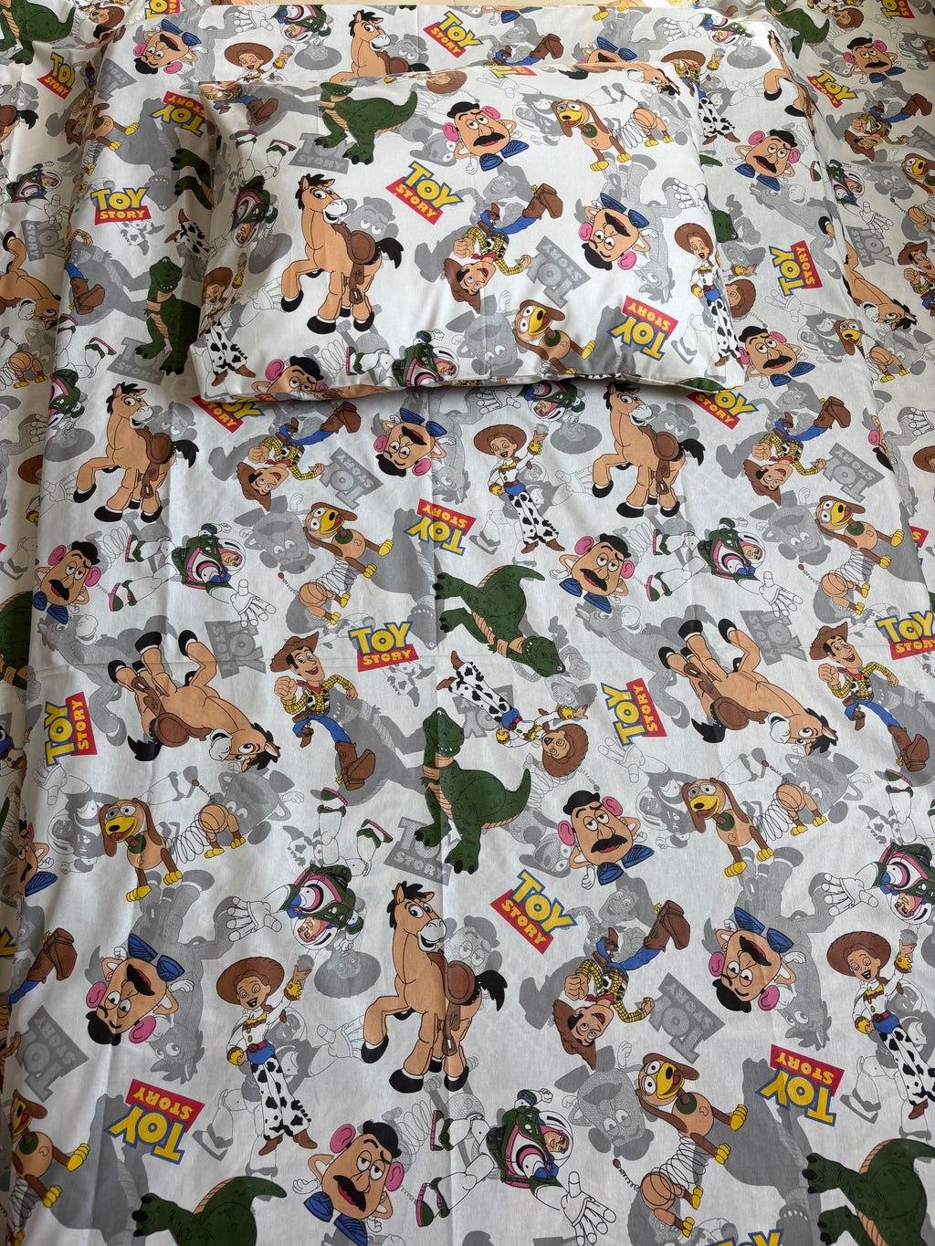 Baby toy story sheet set