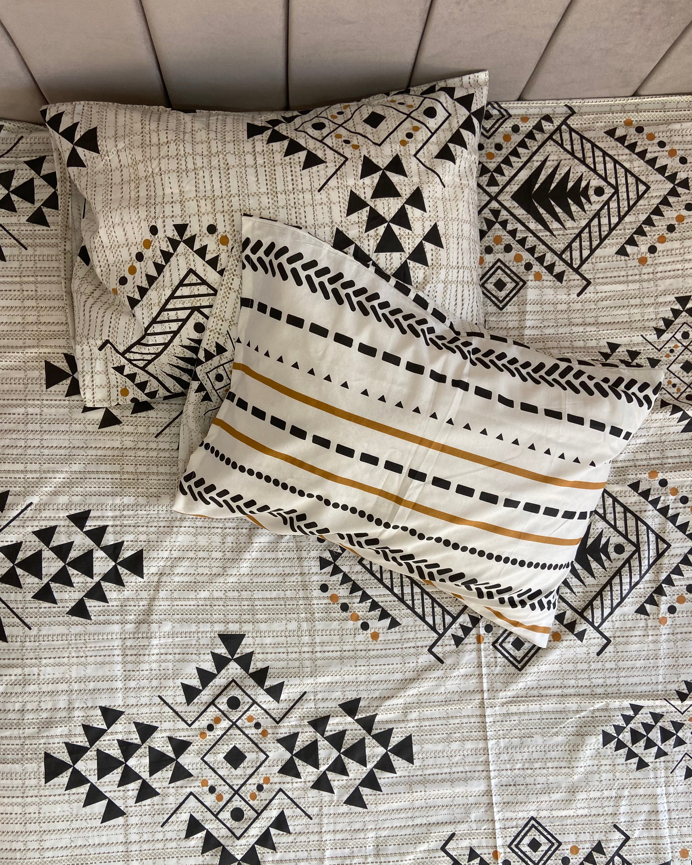boho style sheet set