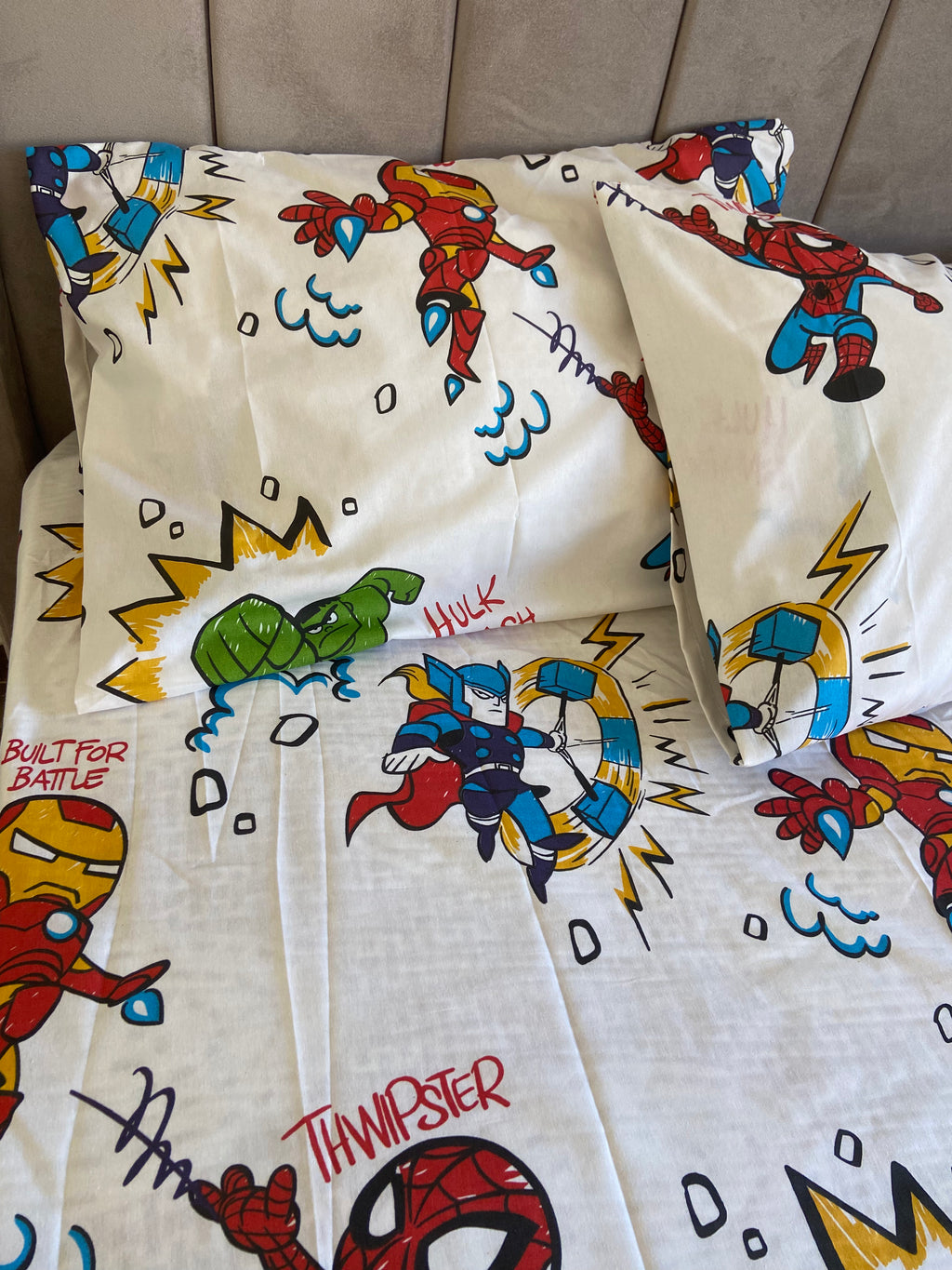 Avengers sheet set
