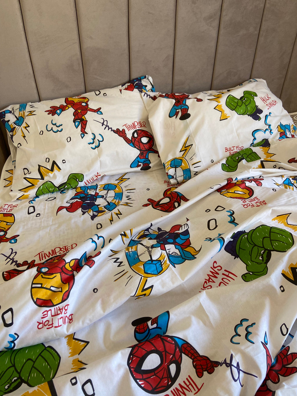 Avengers sheet set