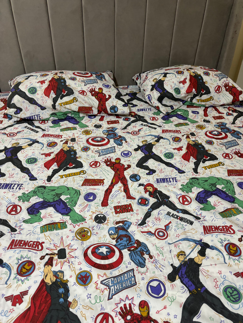 marvel nights sheet set
