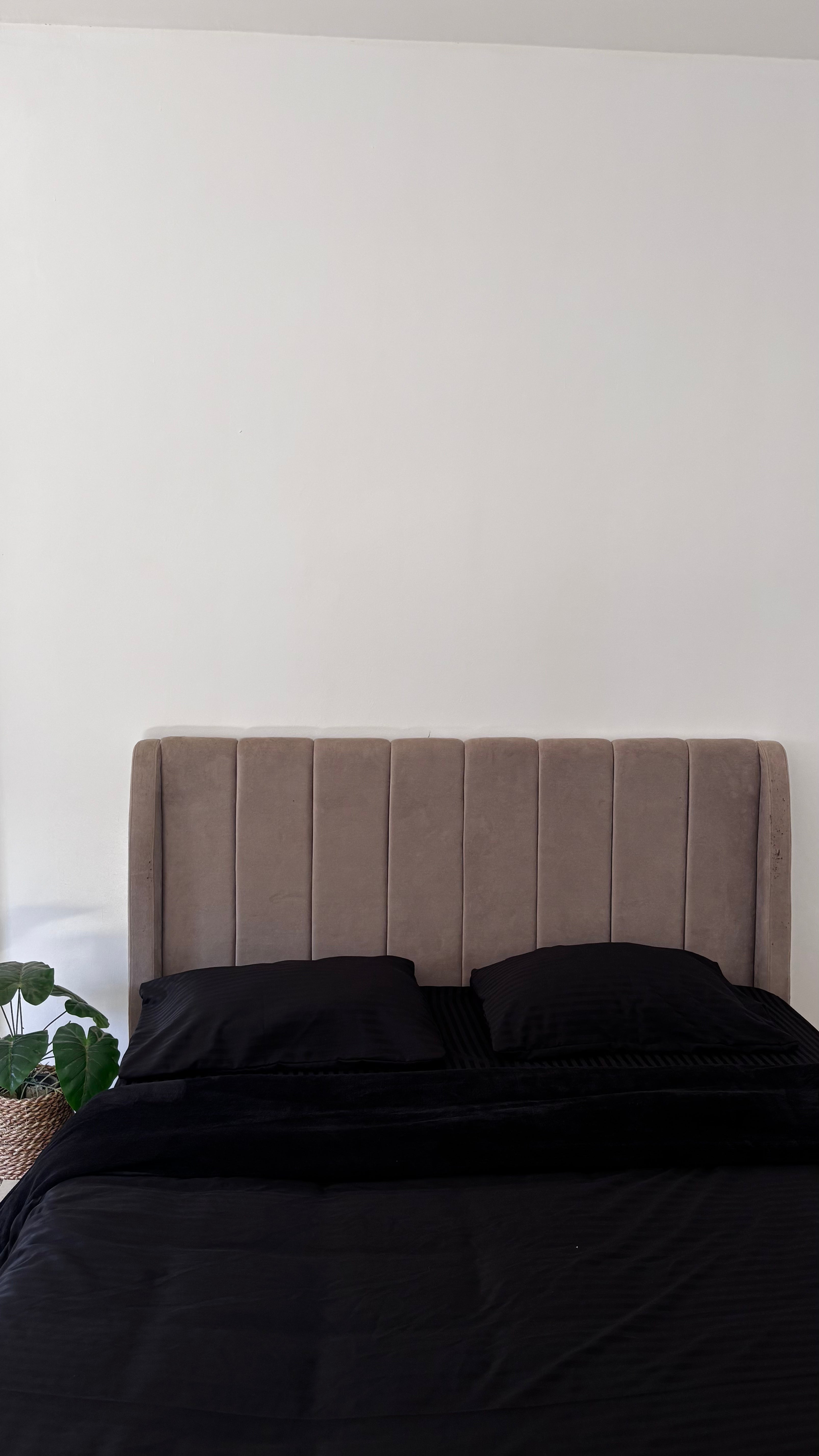 Black stripe duvet cover
