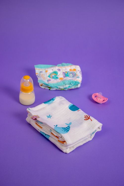 Dolphino Muslin blanket