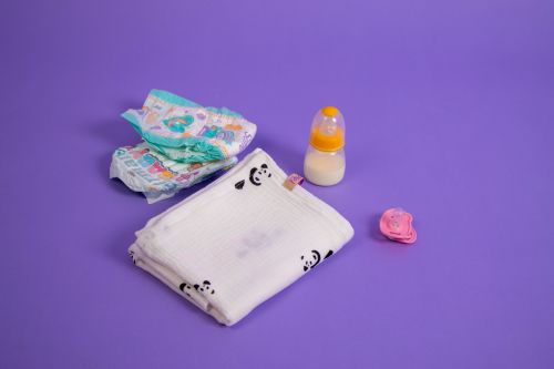 panda Muslin blanket