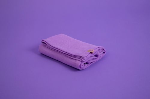lavender Muslin blanket